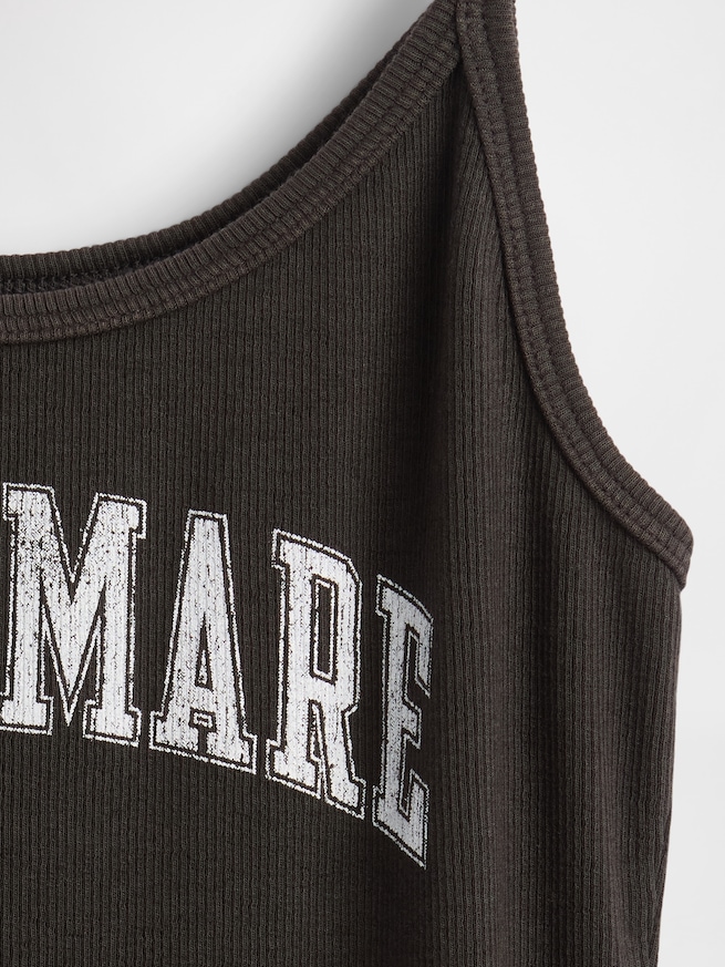 ナイトメアー・ビフォア・クリスマス ミニリブタンクトップ-3