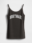 ナイトメアー・ビフォア・クリスマス ミニリブタンクトップ-4