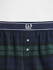 GAPロゴ フランネル ボクサーショートパンツ-4