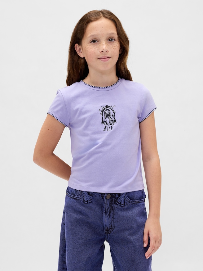 ナイトメアー・ビフォア・クリスマス シュランケン グラフィックTシャツ (キッズ)-0