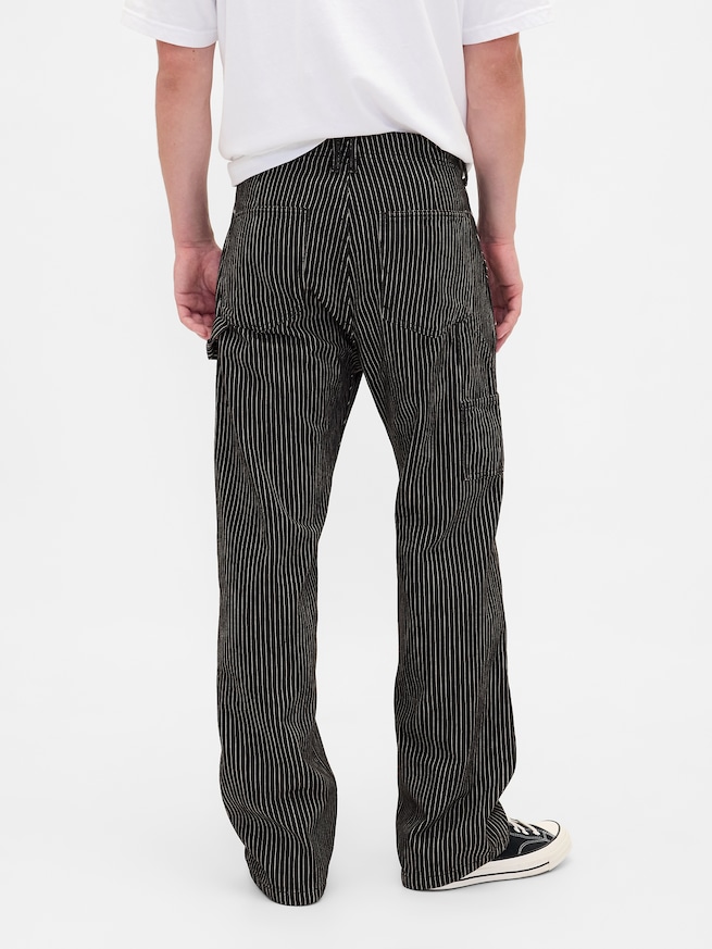 ナイトメアー・ビフォア・クリスマス リラックス ストレート カーペンターパンツ-3