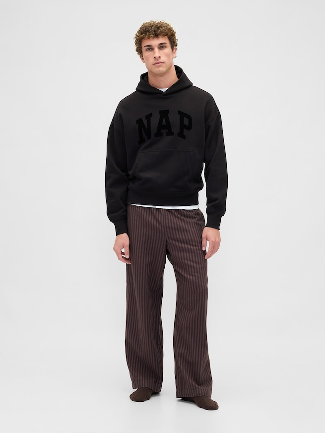 スーパーソフト フランネル パジャマパンツ (ユニセックス)-3