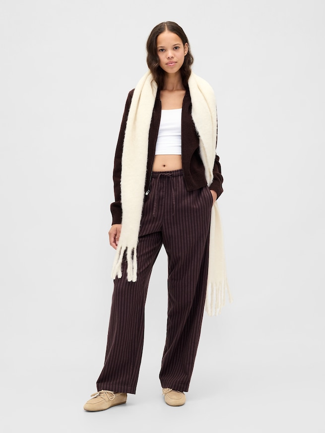 スーパーソフト フランネル パジャマパンツ (ユニセックス)-5