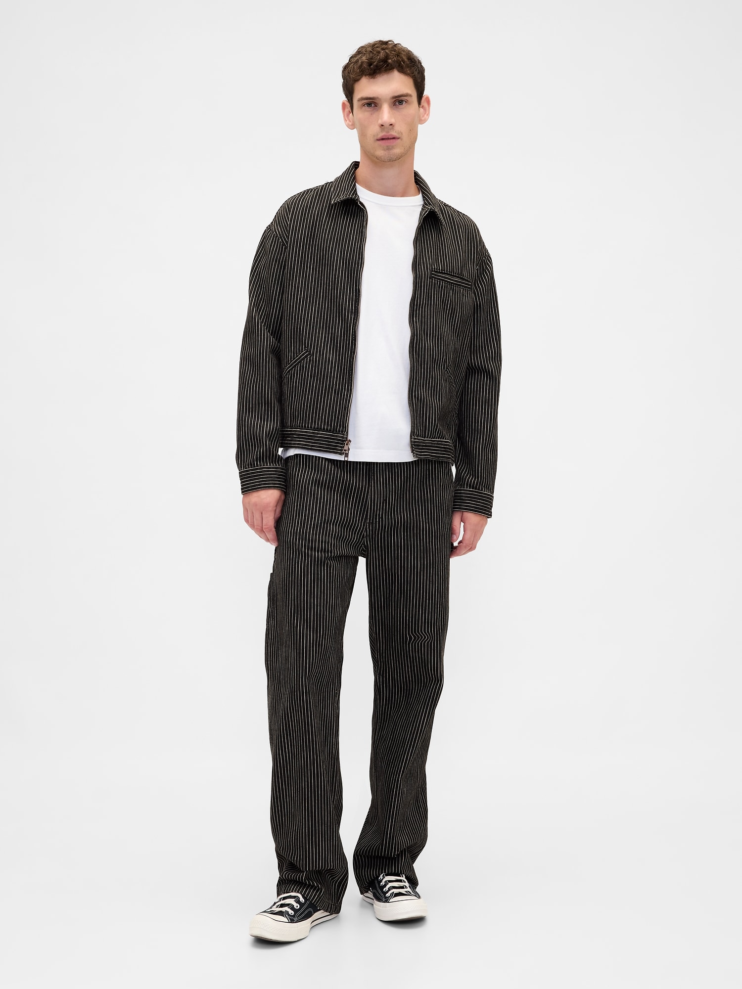 ナイトメアー・ビフォア・クリスマス リラックス ストレート カーペンターパンツ-7