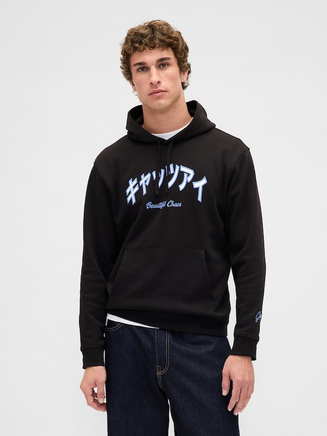 KATSEYE ロゴ リラックスフィットパーカー (ユニセックス)-3