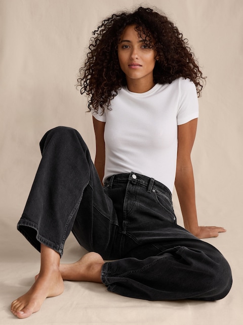 Mid-Rise 90S Loose Jean