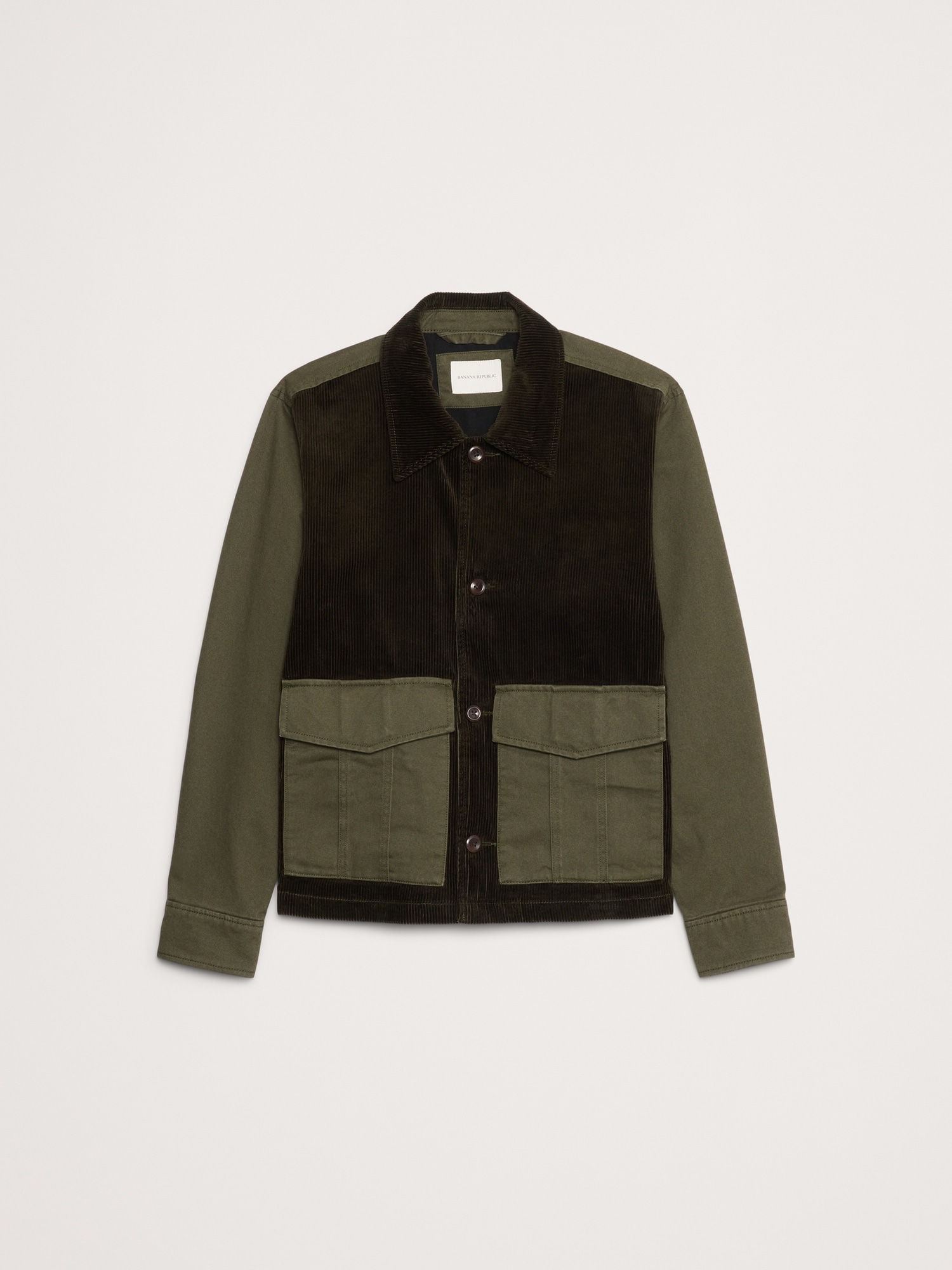 コーデュロイ & キャンバス ジャケット-6 コーデュロイ & キャンバス ジャケット-6