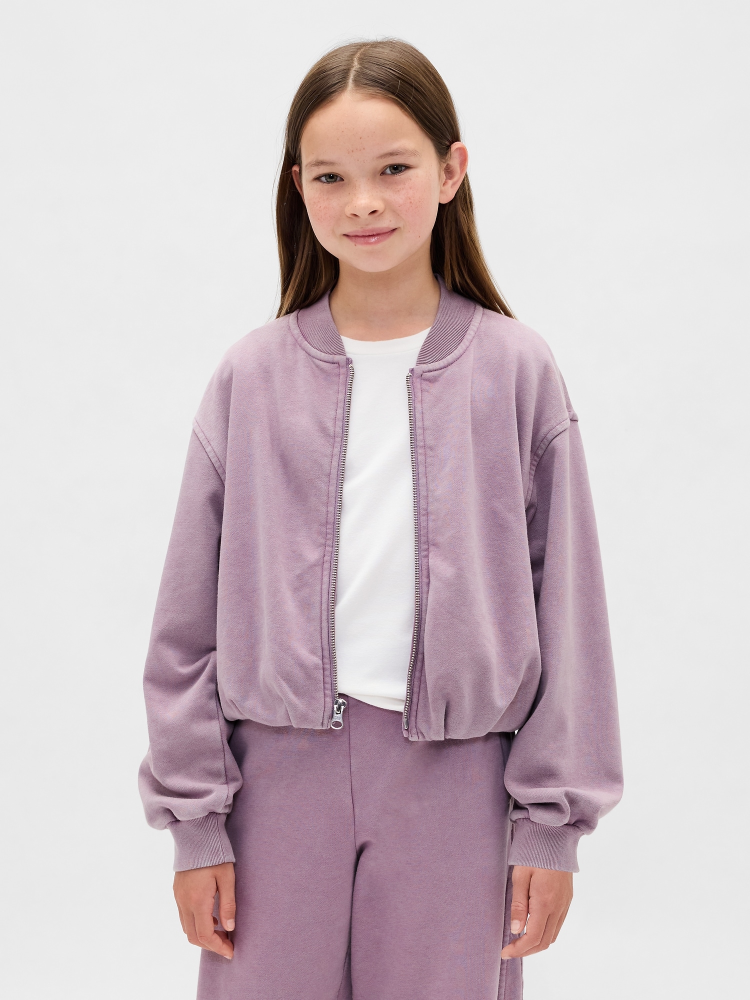 Kids VintageSoft Bubble Bomber Jacket