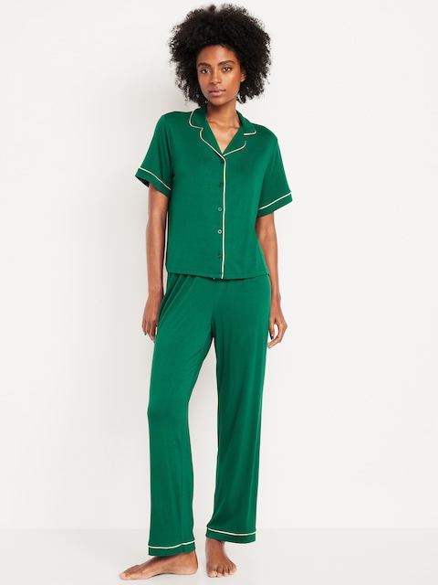 Sunday Sleep Knit Jersey Pant Set