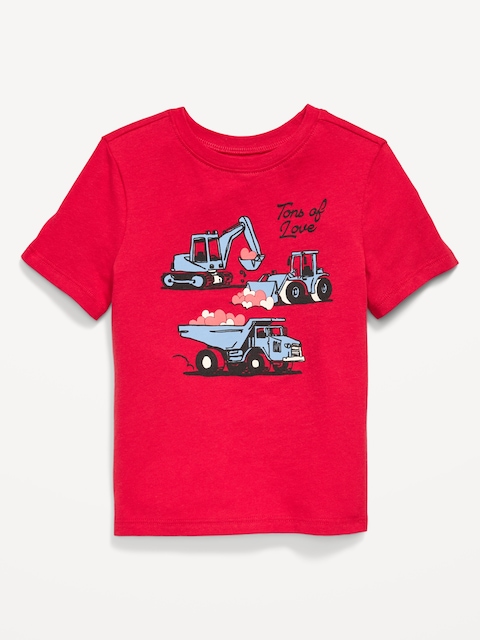 Short-Sleeve Unisex Graphic T-Shirt for Toddler