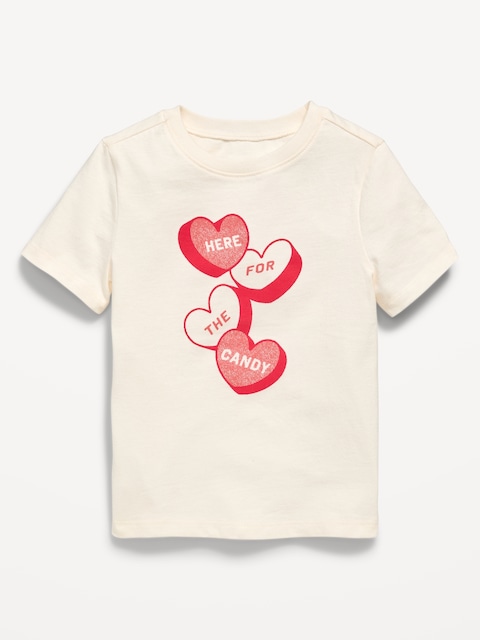 Short-Sleeve Unisex Graphic T-Shirt for Toddler