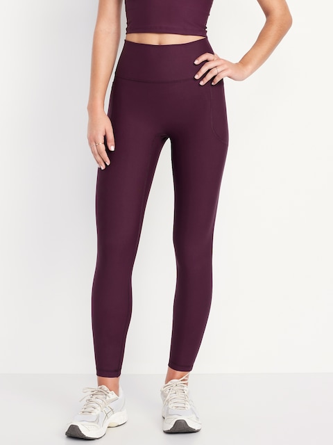 LEGGING POWERSOFT SANS LIMITES À POCHE À TAILLE TRÈS HAUTE, LONGUEUR 7/8 - SANS COUTURE AVANT