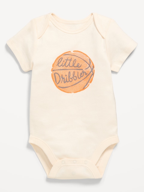 Short-Sleeve Graphic Bodysuit for Baby
