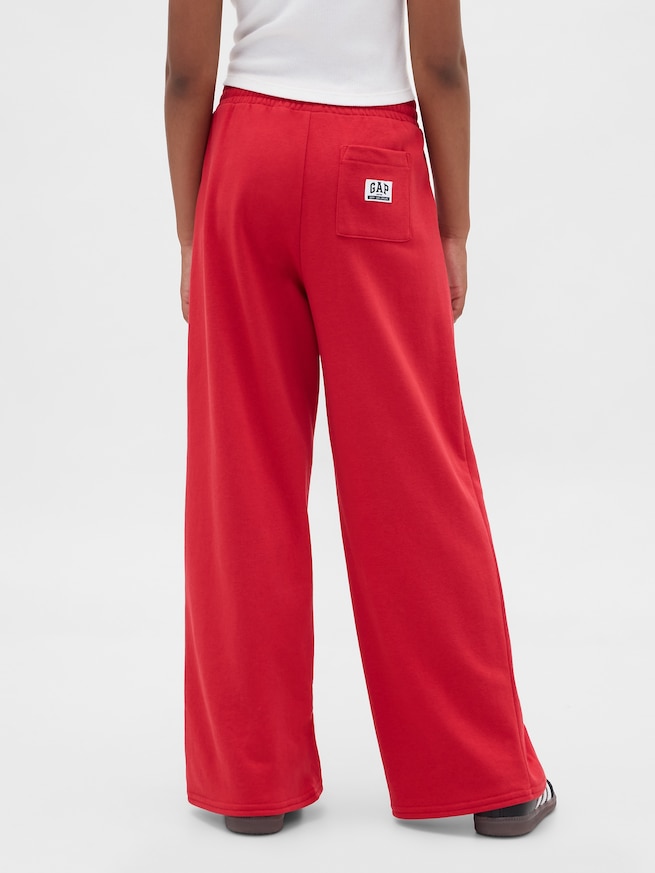 30th アニバーサリー フレンチテリー GAPロゴ バギースウェットパンツ（キッズ）-2