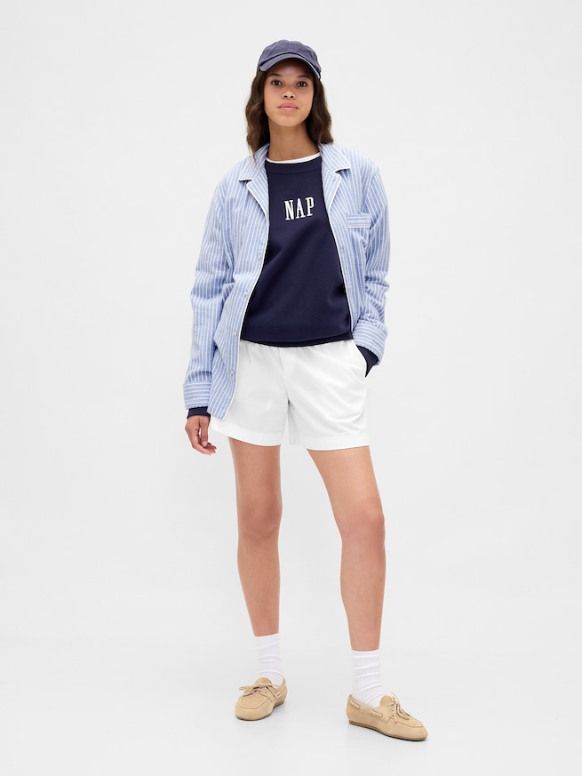 ヴィンテージソフト NAPロゴ スウェットシャツ-5