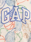 babyGap リラックス GAPロゴ ジップアップパーカー-2