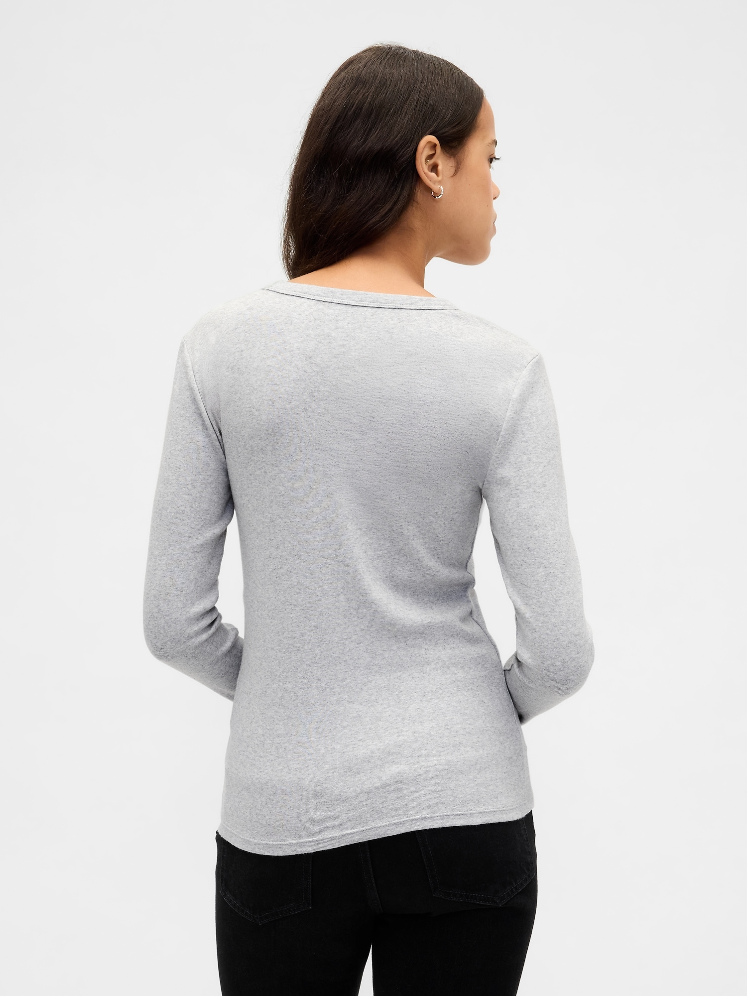 モダン クルーネックTシャツ-2