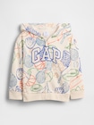 babyGap リラックス GAPロゴ ジップアップパーカー-1