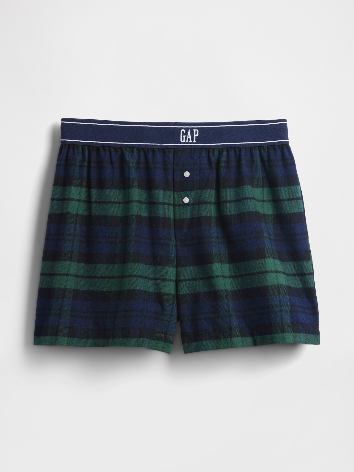 GAPロゴ フランネル ボクサーショートパンツ-5
