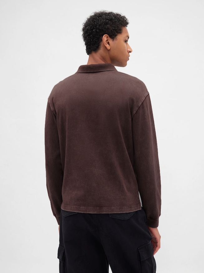 ヘビーウェイト ジャージー ポロシャツ-2