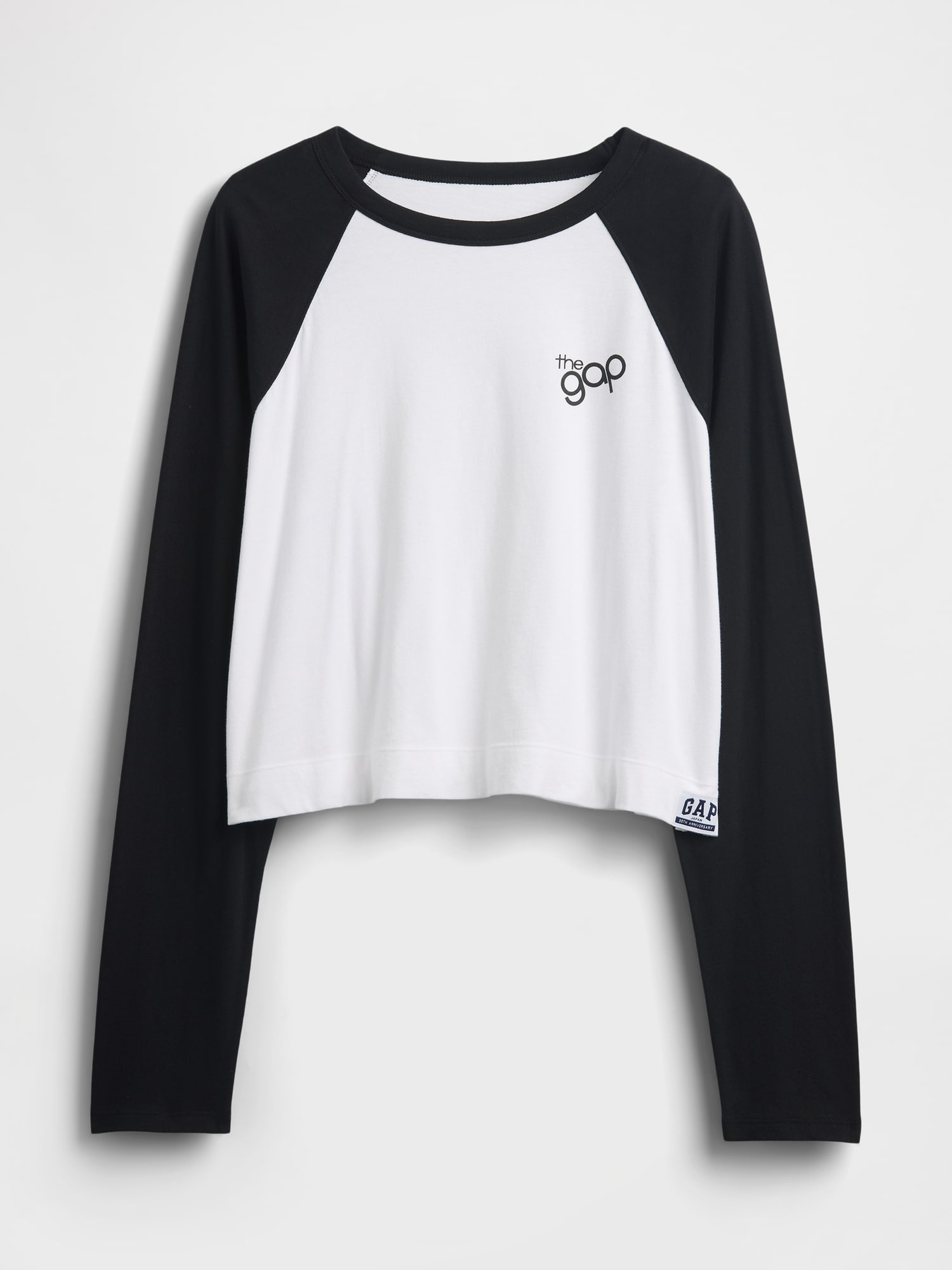 リラックスフィット クロップド GAPロゴTシャツ-5