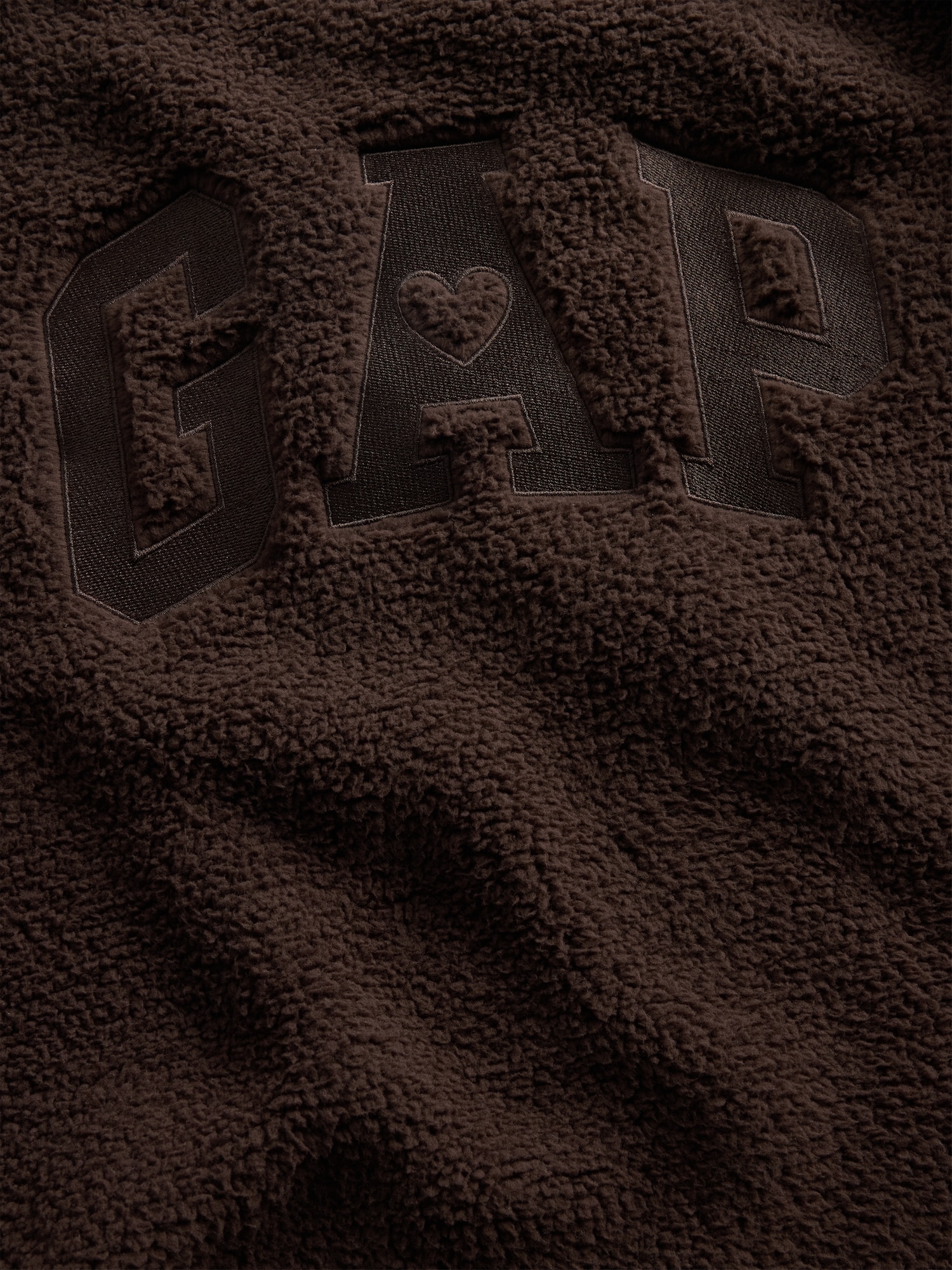 ボア GAPロゴ チュニック丈スウェット-3