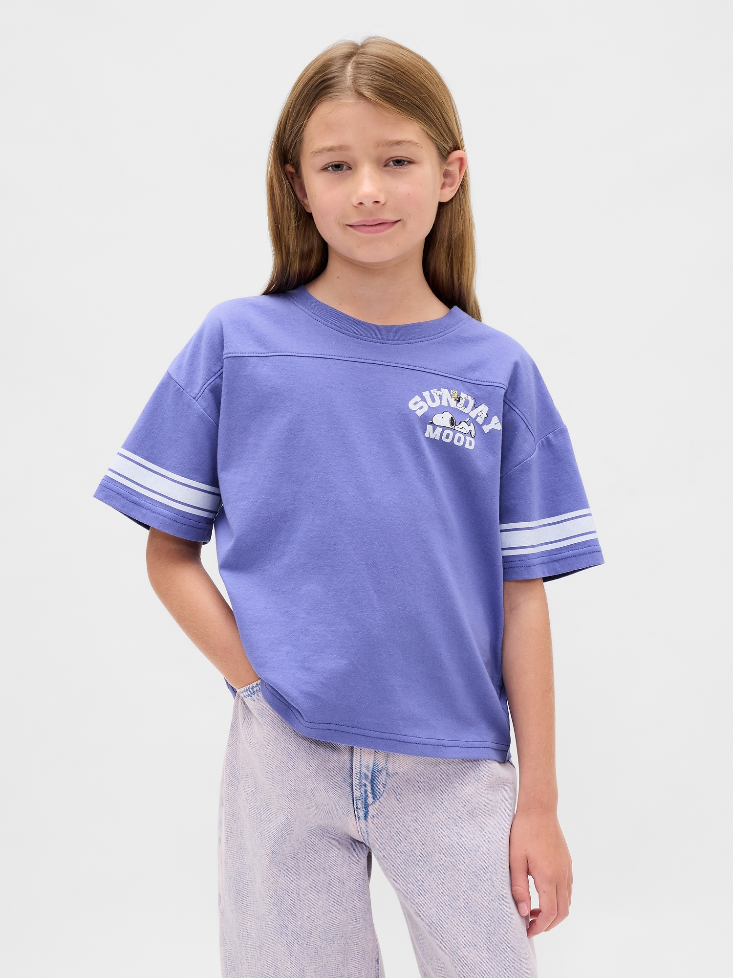Kids Oversized Graphic T-Shirt