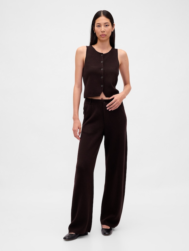 Cashsoft カシミヤタッチ ライトウェイト テーラードベスト-4