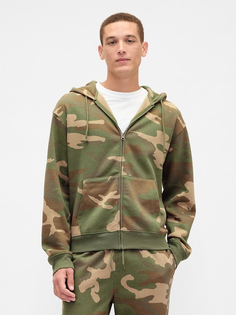 Adult Vintage Soft Oversized Zip Hoodie