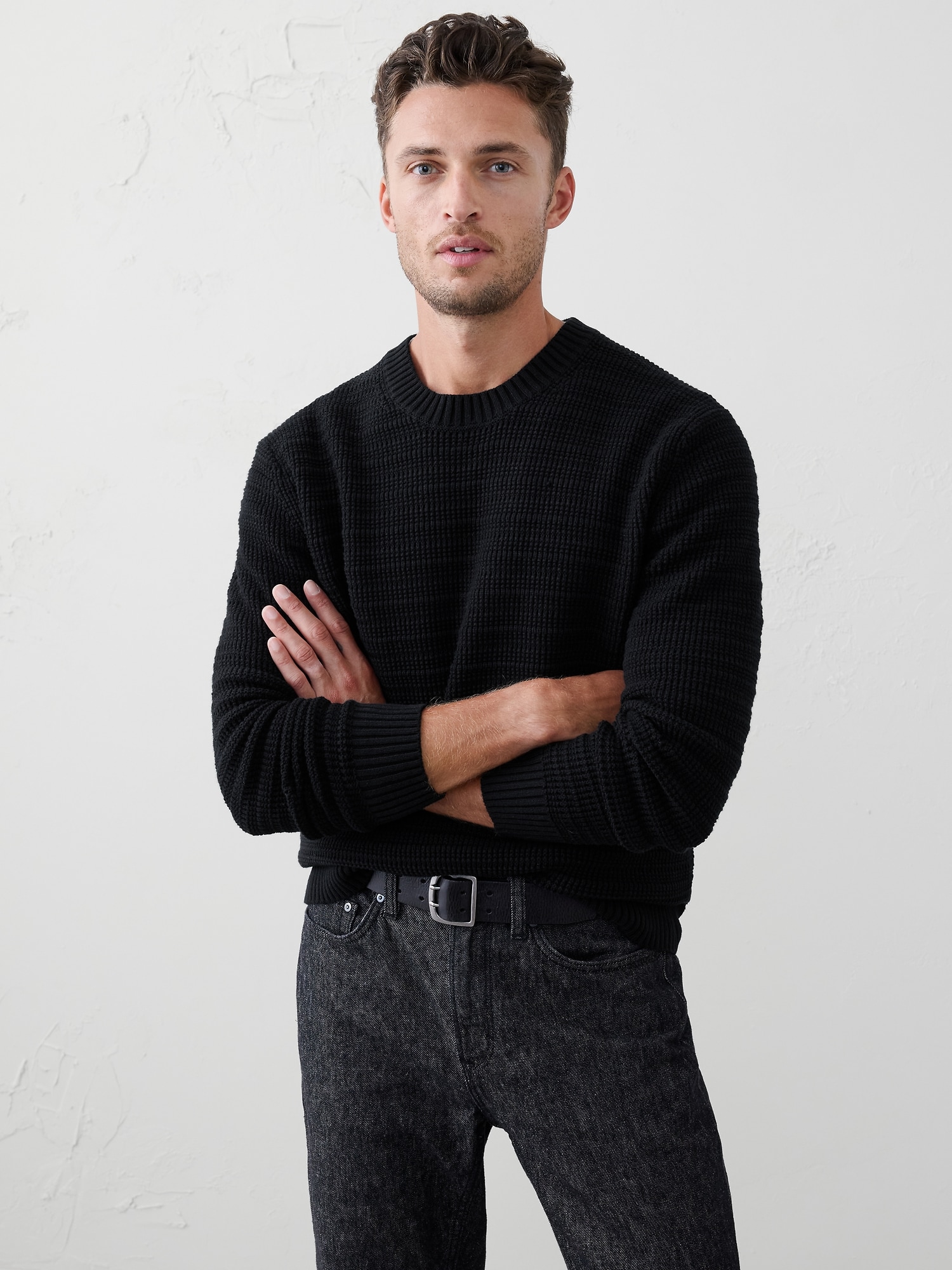 Textured Sweater