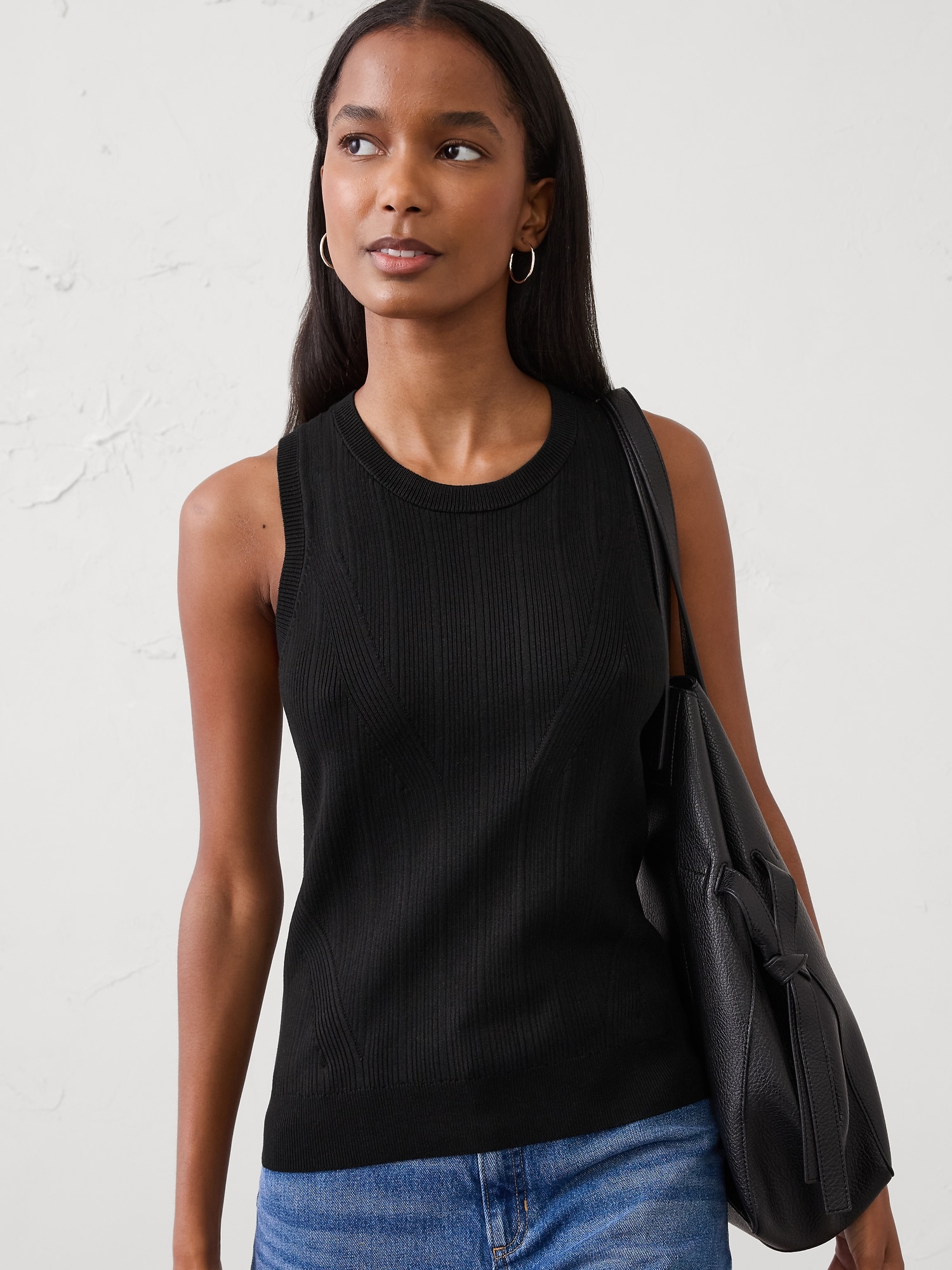 CHANDAIL À EXTÉRIEUR CÔTELÉ ET PANACHÉ