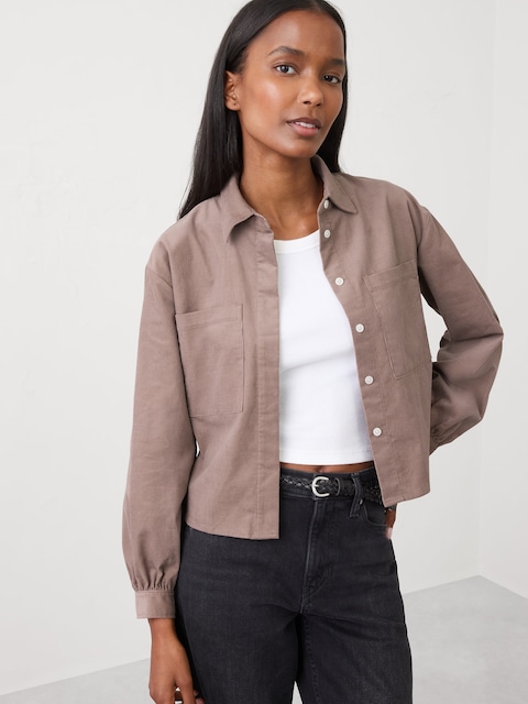 Corduroy Double Pocket Shirt