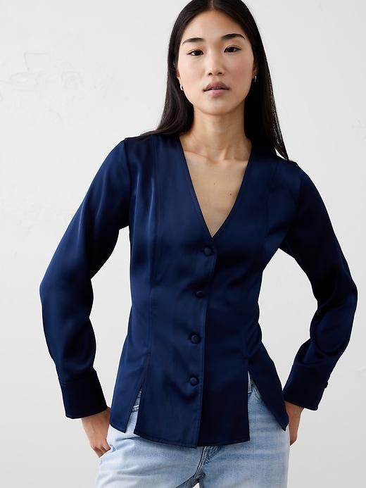 ★TODAYFUL 2way Silkete Blouse todayful 2way Silkete Blouse - メルカリ