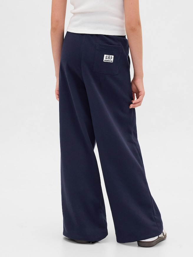 30th アニバーサリー フレンチテリー GAPロゴ バギースウェットパンツ（キッズ）-1