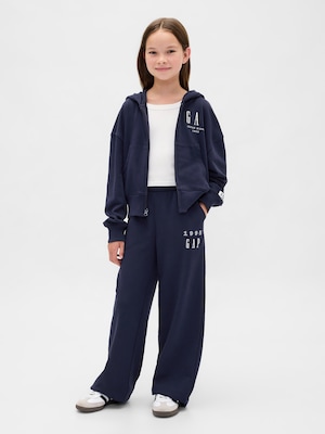 30th アニバーサリー フレンチテリー GAPロゴ バギースウェットパンツ（キッズ）