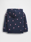 babyGap リラックスフィット GAPロゴ ジップアップパーカー-1