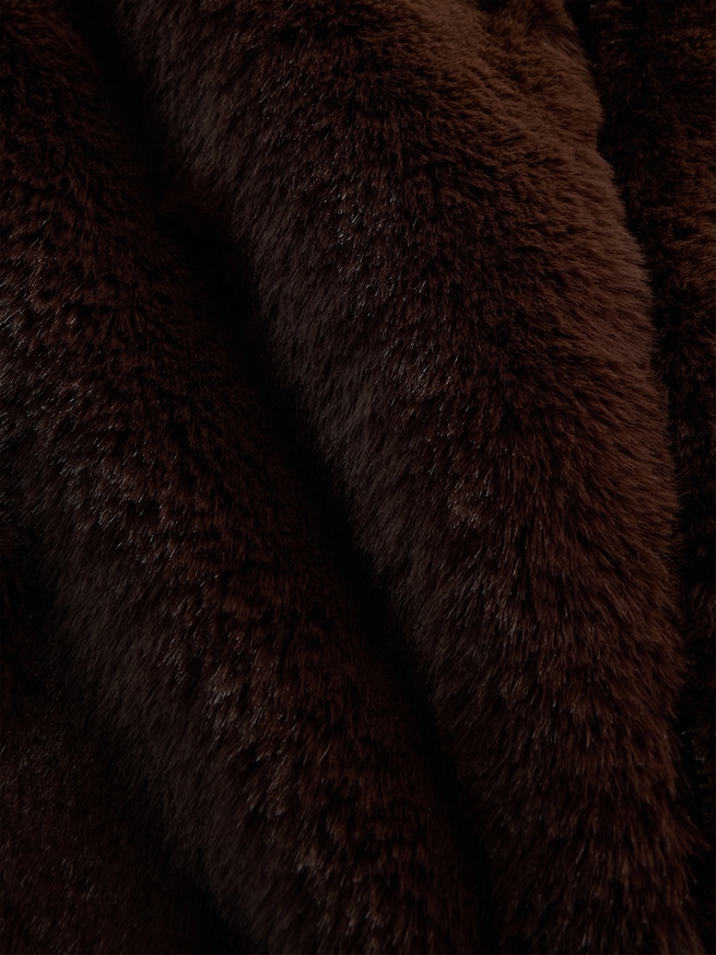 リサイクル リラックスフィット フェイクファージャケット-4