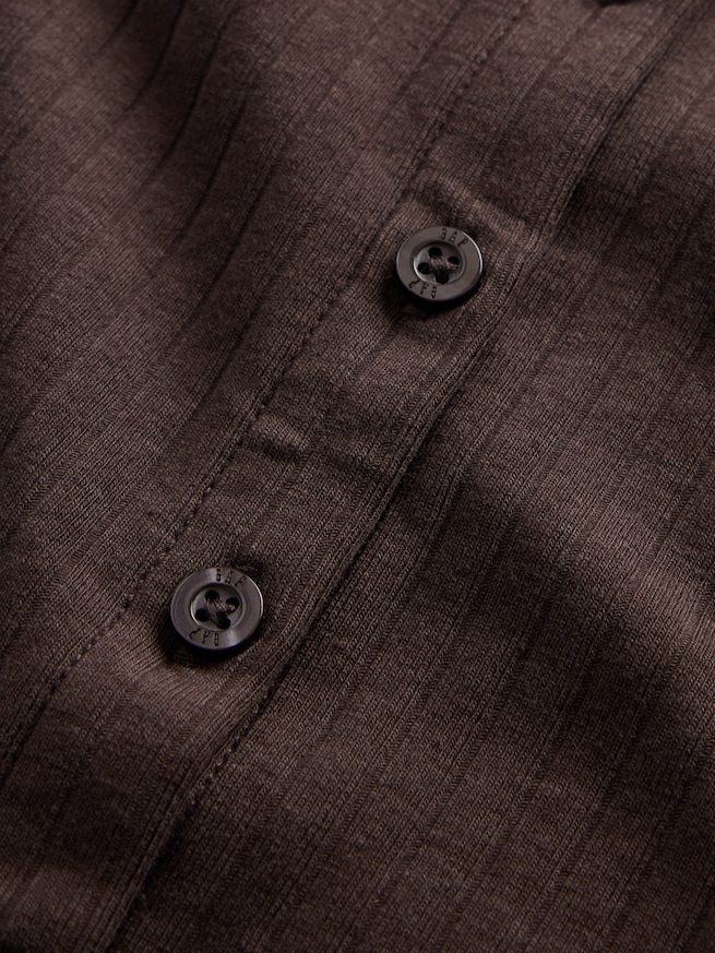 モダン ワイドリブ カーディガン-1