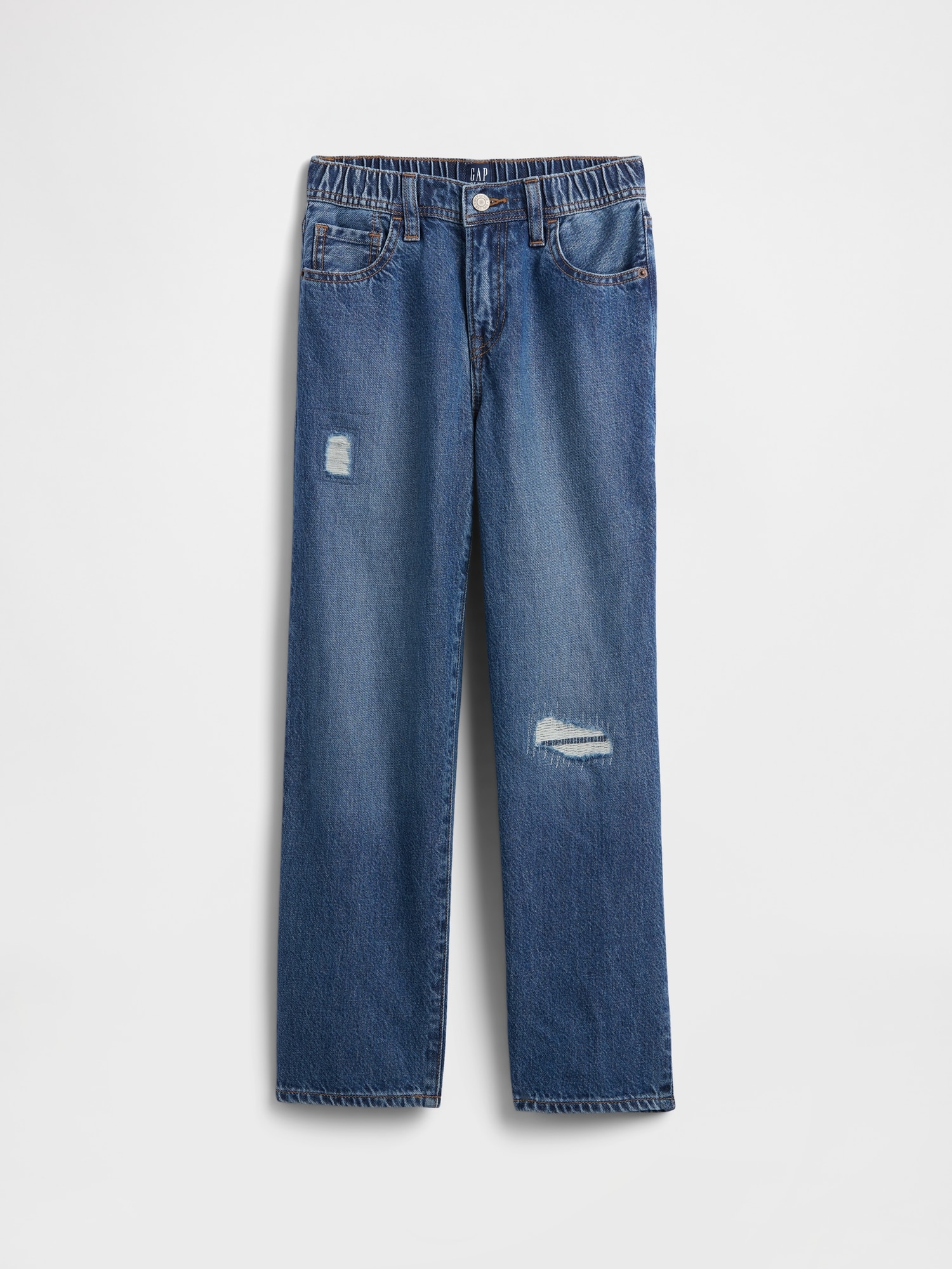Kids Distressed Soft Relaxed Jeans