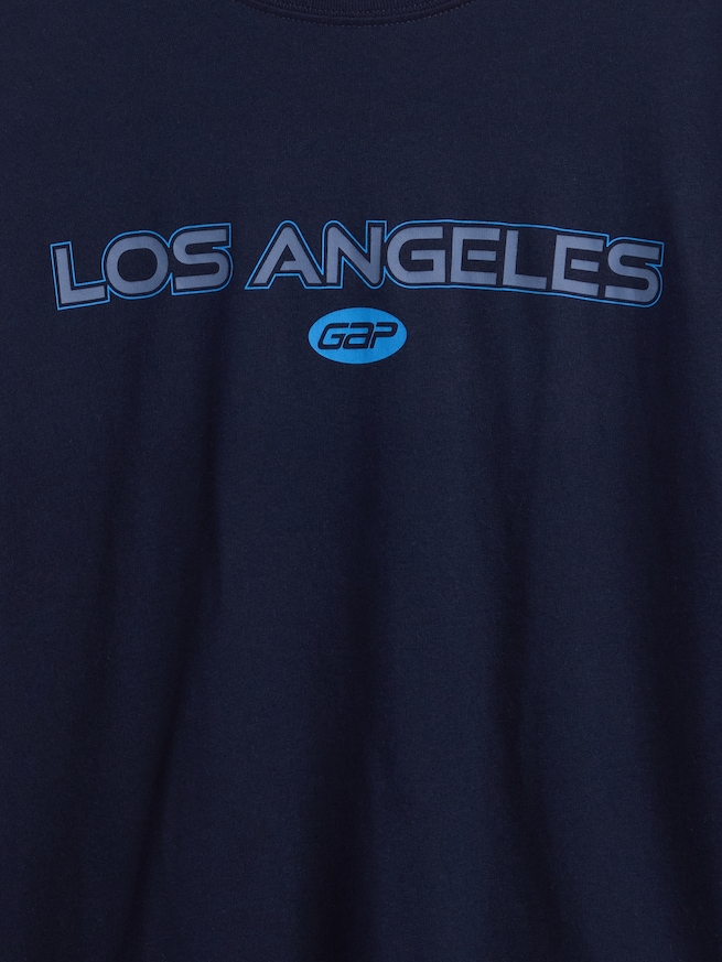 2in1 グラフィックGAPロゴTシャツ (キッズ)-2