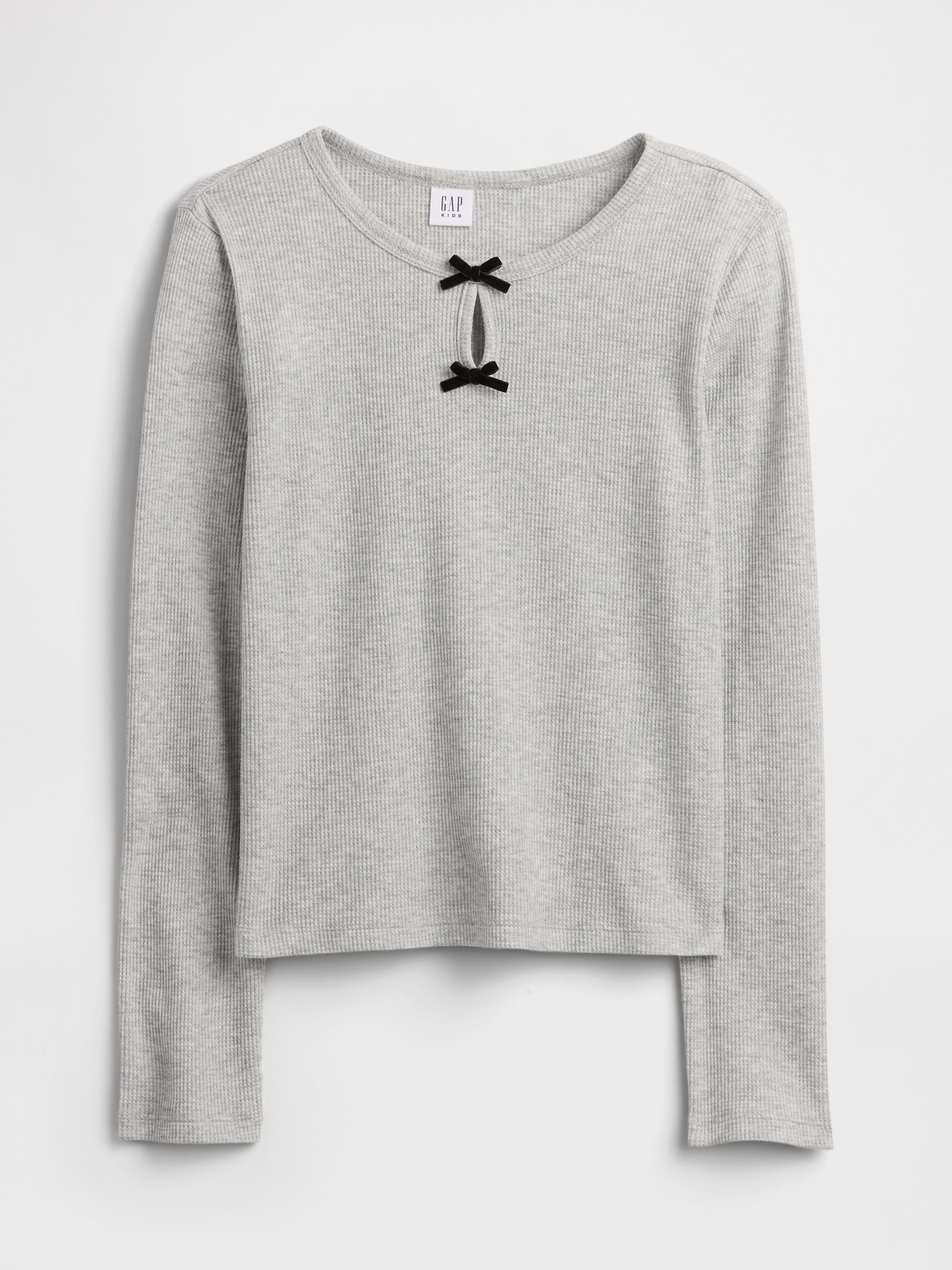 Kids Waffle-Knit Top