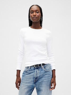 モダン クルーネックTシャツ