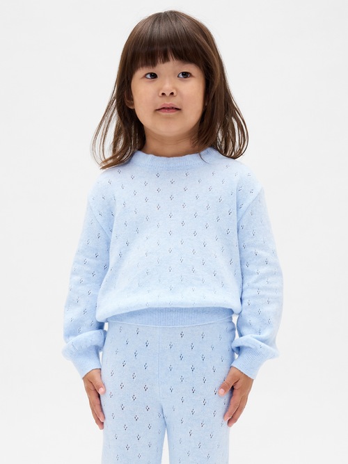 CashSoft カシミヤタッチ ポインテールセーター (幼児・ベビー)