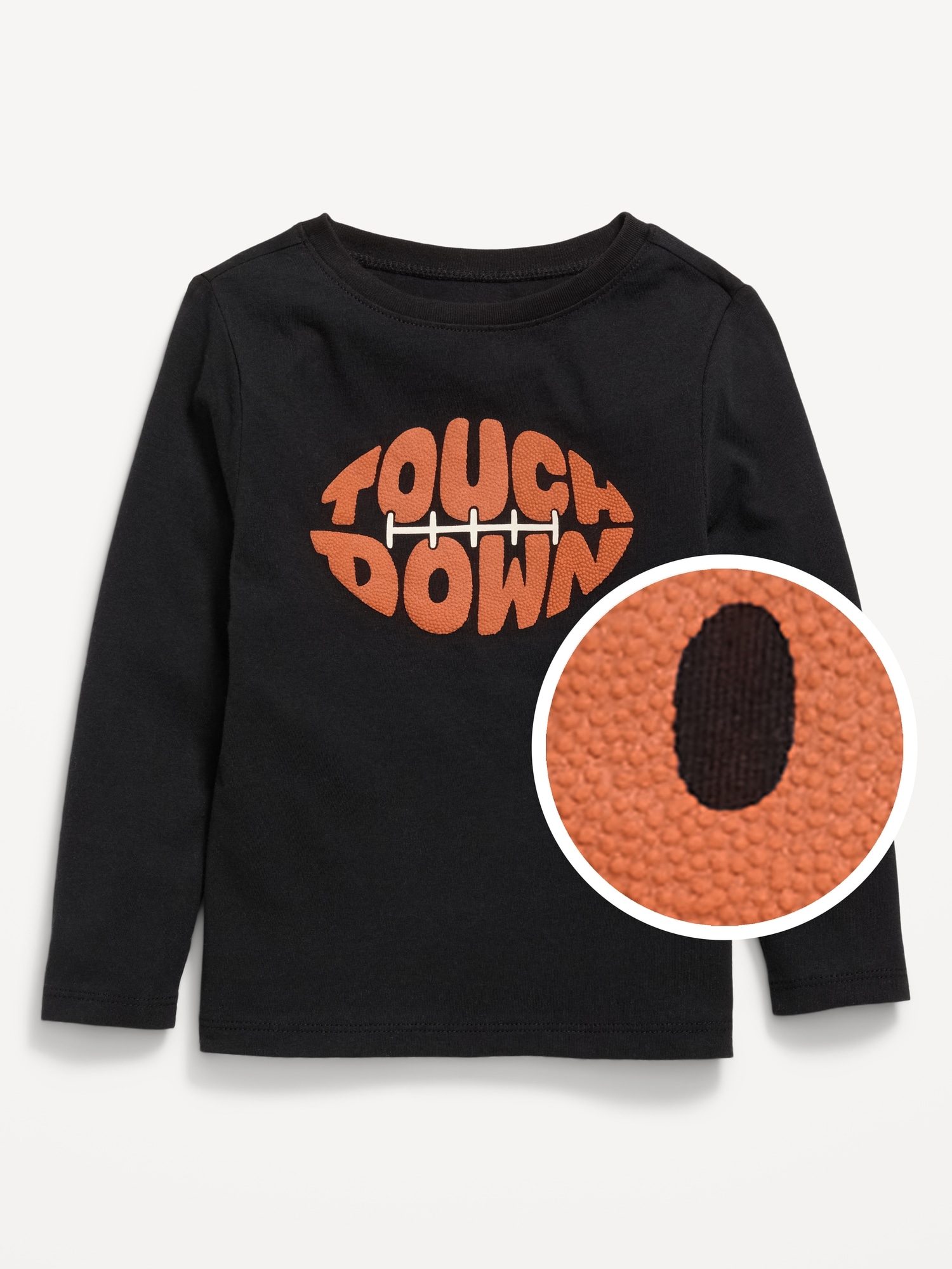 Long-Sleeve Unisex Graphic T-Shirt for Toddler