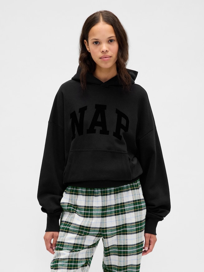 ヴィンテージソフト NAPロゴパーカー-3