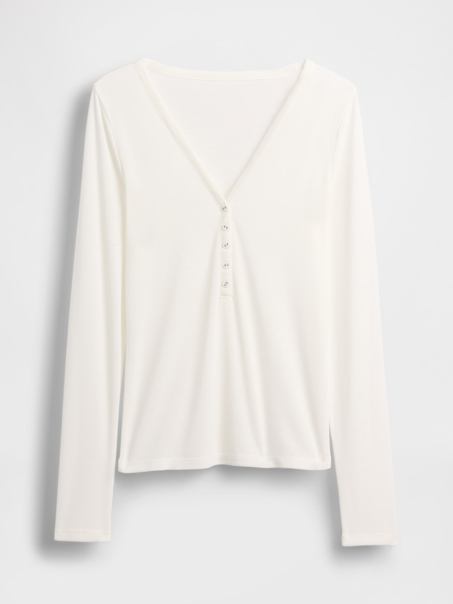 シアー リブTシャツ-3