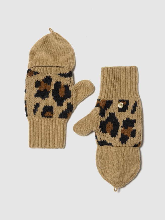 CashSoft カシミヤタッチ マルチWAY ミトン (キッズ)-1