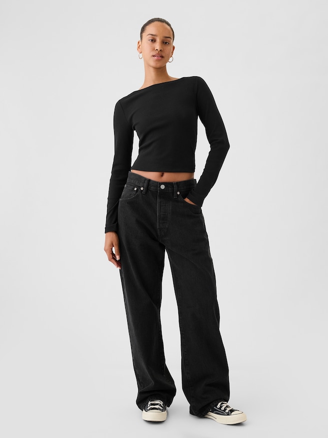 '90s ルーズフィットデニム-4