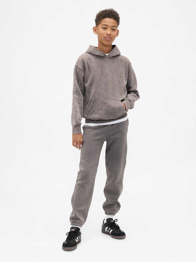 ヴィンテージソフト リラックス パーカー (キッズ)-3