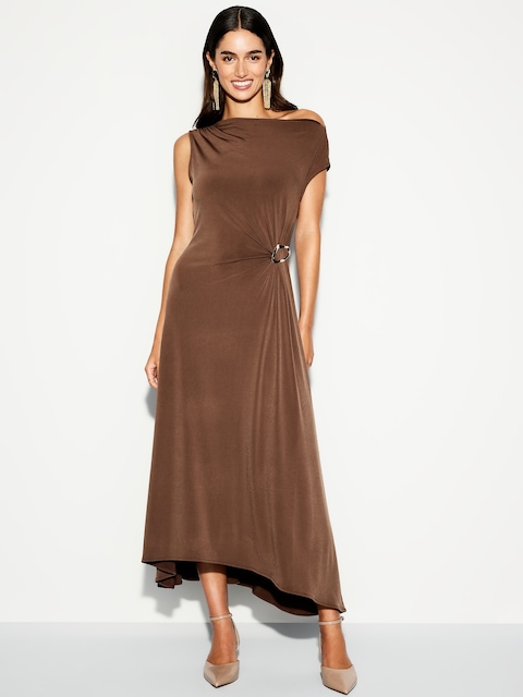 The Occasion by Old Navy Twist-Front Jersey Midi Dress